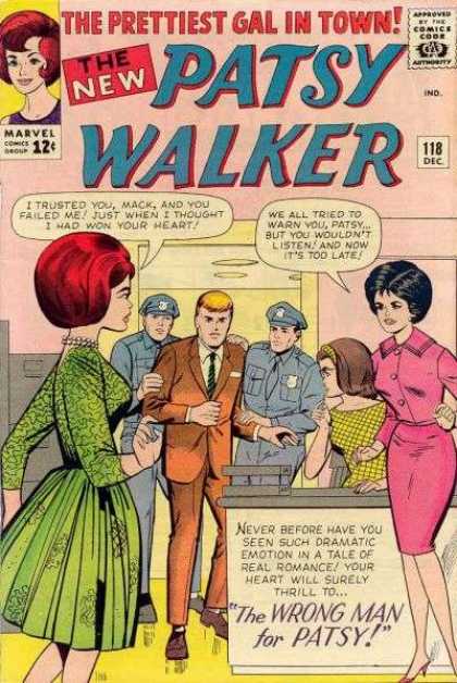 Patsy Walker 118 - The Prettiest - Gal - In Town - Policemen - Women