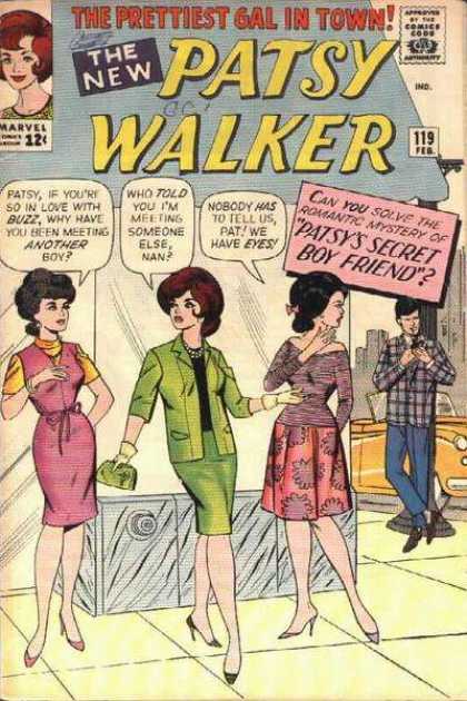 Patsy Walker 119 - Secret - Buzz - Eyes - Mystery - Nan