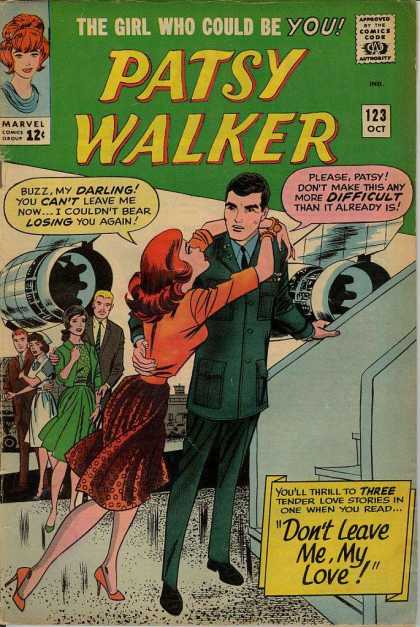 Patsy Walker 123 - The Girl Who Could Be You - Oct - Buzz - Airplane - Dont Leave Me My Love