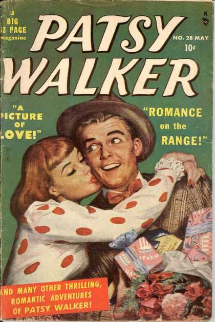 Patsy Walker 28 - Kiss - Couple - Roses - Love - Romance