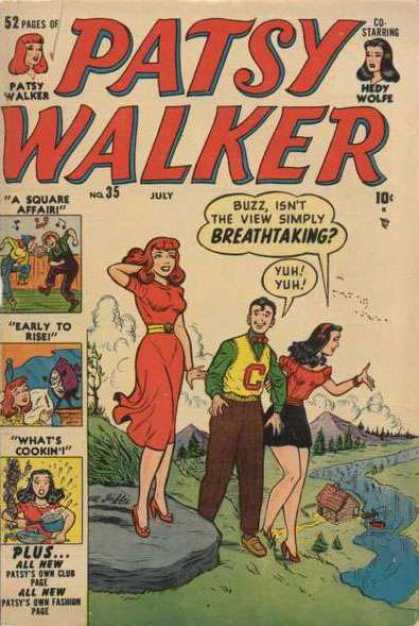 Patsy Walker 35 - Female Audience - Silver Age - Hedy Wolfe - Teens - Romance