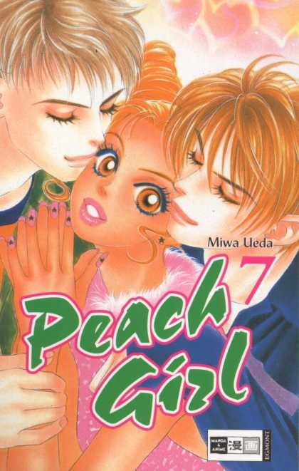 Peach Girl 7 - Trio - Kiss - Miwa Ueda - Menage Trois - Blonde