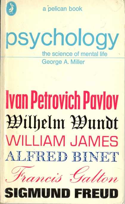 Pelican Books - 1970: Psychology (George A.Miller)