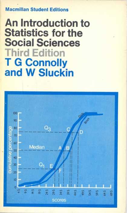 Pelican Books - 1971: An Introduction to Statistics (Connolly and Sluckin)