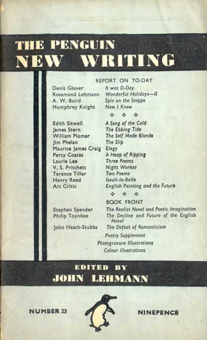 Pelican Books - 1945: The New Penguin Writing 23 (John Lehmann)