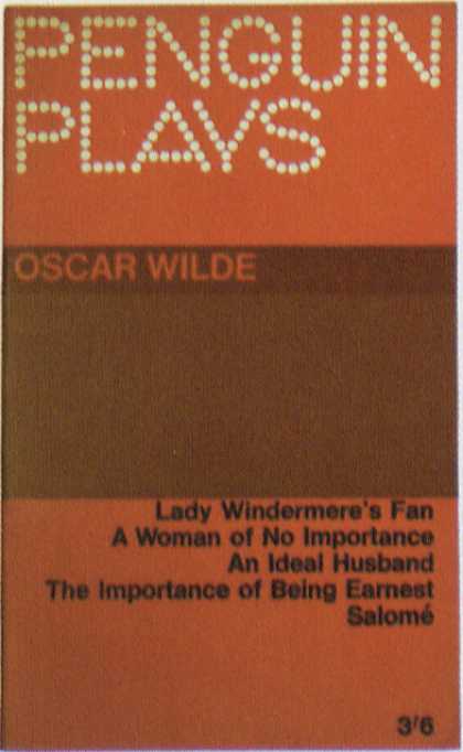 Penguin Books - Penguin Plays: Oscar Wilde