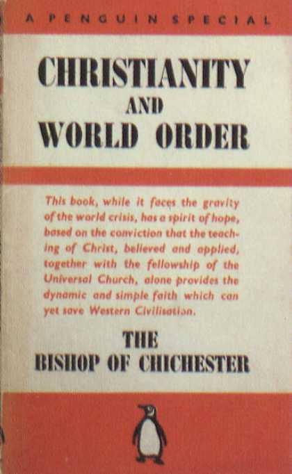 Penguin Books - Christianity and World Order