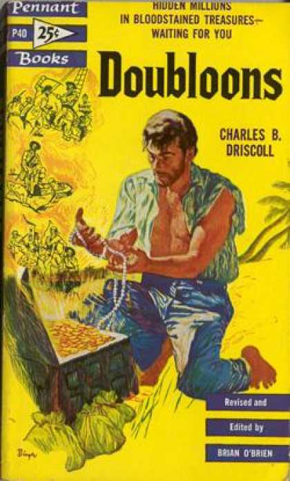 Pennant Books - Doubloons: The Story of Buried Treasure (pennant P40) - Charles B. Driscoll