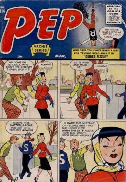 Pep Comics 114 - Tree - Young Lady - Young Boy - T-shirt - Mufler