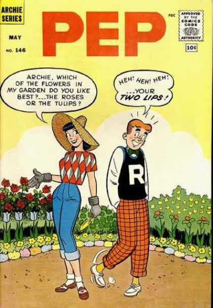 Pep Comics 146 - Archie Comics - May - No 146 - R - Roses