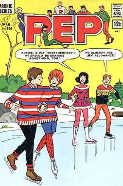Pep Comics 191 - Archie - Series - Togetherness - Sharing - March