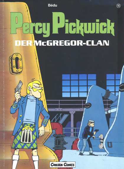 Percy Pickwick 15 - Scottish - Kilt - Gun - Factory - Hiding