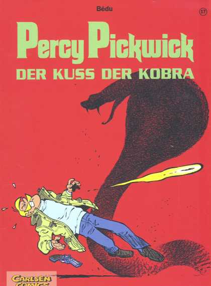 Percy Pickwick 17 - Alien Hit - Snake Alien - Hit Down - Smashed Away - Bashed By Alien Snake