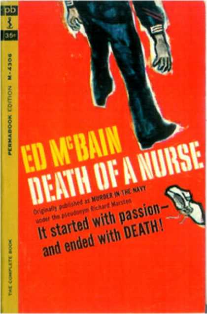Perma Books - Death of a Nurse - Ed Mcbain