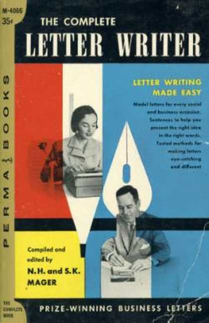 Perma Books - The Complete Letter Writer - N.h. and S.k. Mager