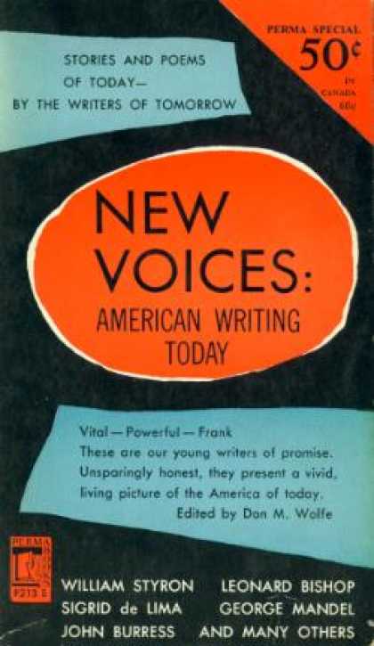 Perma Books - New Voices: American Writing Today