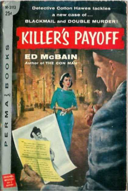 Perma Books - Killer's Payoff # M3113 - Ed Mcbain