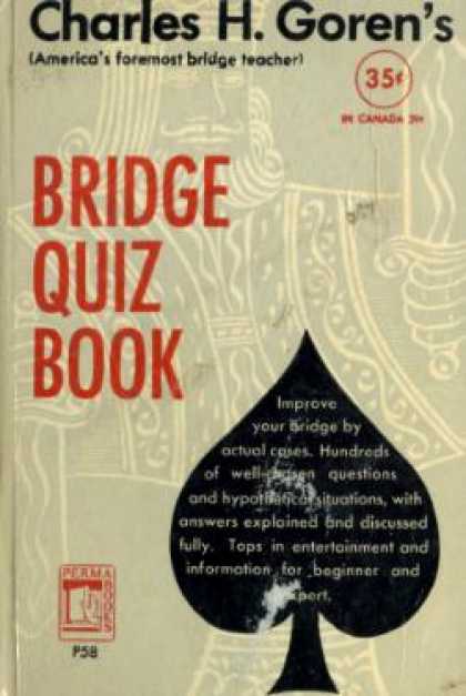 Perma Books - Bridge Quiz Book - Charles H. Goren