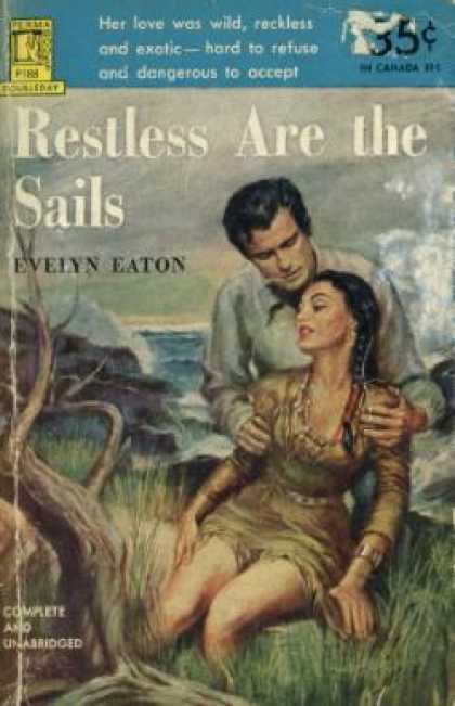 Perma Books - Restless Are the Sails - Evelyn Eaton