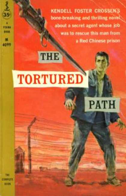 Perma Books - The Tortured Path 1958 Spy Thriller 1st Ed - Kendell Foster Crossen