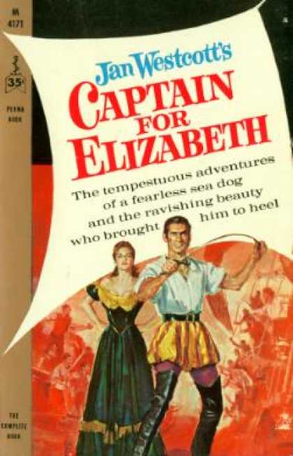Perma Books - Captain for Elizabeth - Jan Westcott