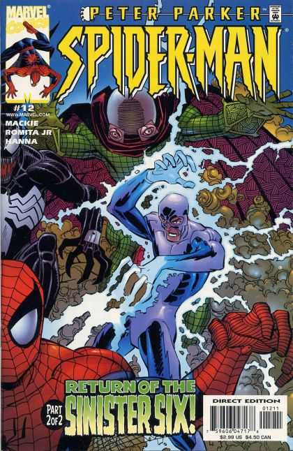 Peter Parker: Spider-Man 12 - Marvel Comics - Super Hero - Number 12 - Villian - Venom - John Romita