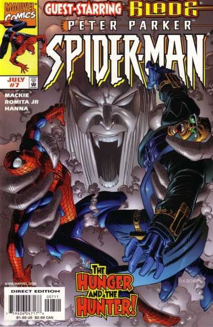 Peter Parker: Spider-Man 7 - Blade - Hunger And The Hunter - Direct Edition - Spider-man - Romita Jr - John Romita