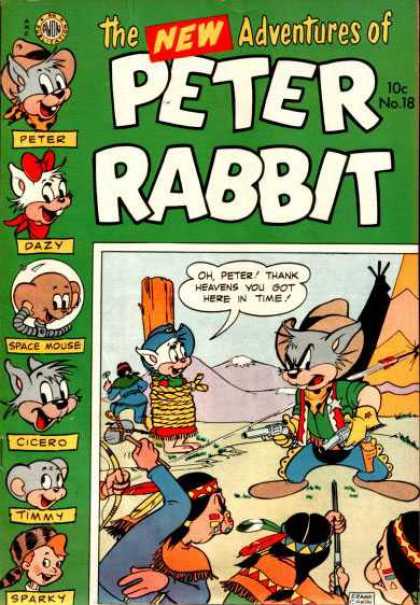 Peter Rabbit 18 - Adventures - Cat - Space Mouse - Dazy - Cicero