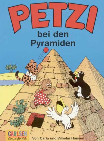 Petzi 5 - Pyramid - Sliding - Cute Animals - Animals Playing - Egypt
