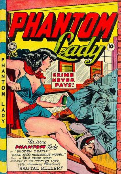 Phantom Lady 19 - Woman - Man - War - Street - Body - Matt Baker