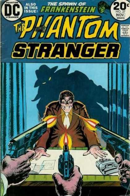 Phantom Stranger 27 - Shooting - Shadow - Frankenstein - Dc - Office