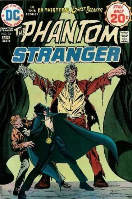Phantom Stranger 34 - Dc - The Line Of Superstars - Dr Thirteen - Ghost Breaker - Jan