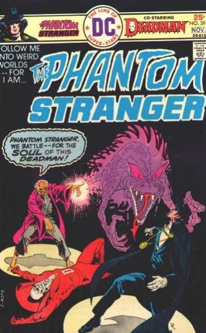 Phantom Stranger 39 - Monster - Wizard - Deadman - Number 39 - Comics Code - Jim Aparo