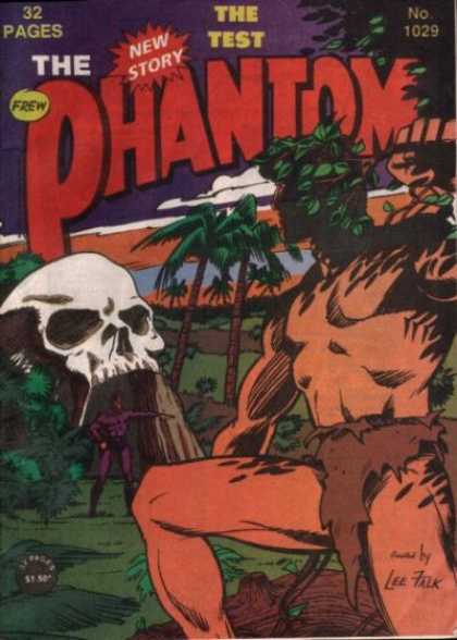 Phantom 1029 - Skull - The Test - Lee Falk - Jungle - Palm Tree