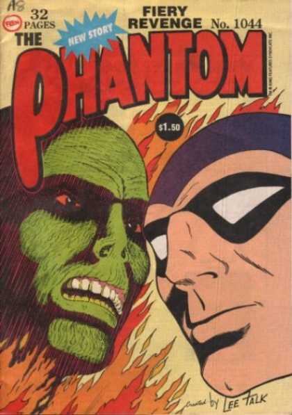Phantom 1044 - Fiery Revenge - Lee Talk - One Superman - One Ghost - Fire