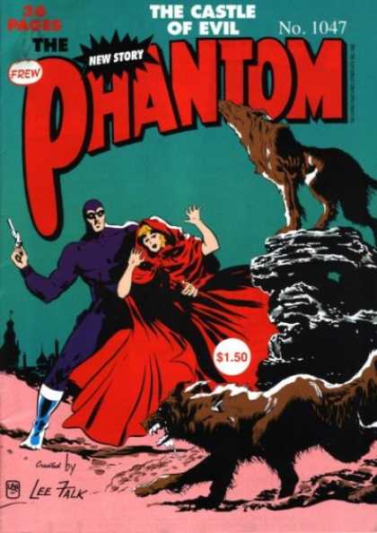 Phantom 1047 - Castle Of Evil - Wolf - Women In Red - The Frew - Gun