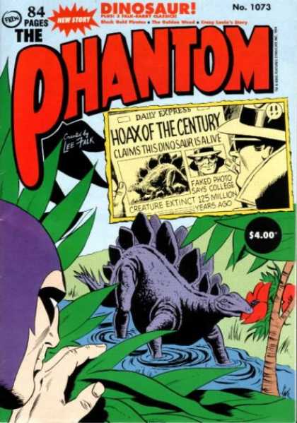 Phantom 1073 - Dinosaur - Hoax Of The Century - Jungle - The Ghost Who Walks - No 1073