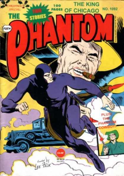 Phantom 1092 - Man - Hat - Run - Car - Wheel