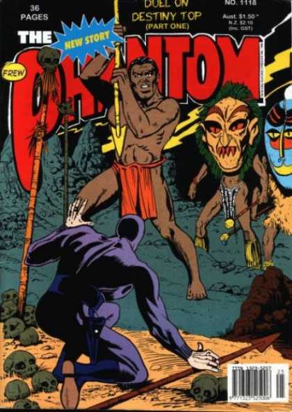 Phantom 1118 - Tribals - Masks - Duel On Destiny Top - Spears - Skulls