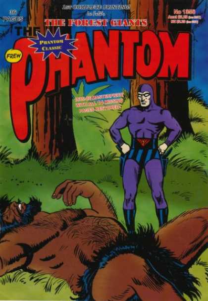 Phantom 1356 - Superhero - Big Man Dead - Forest - Blue Suit - Dark Man