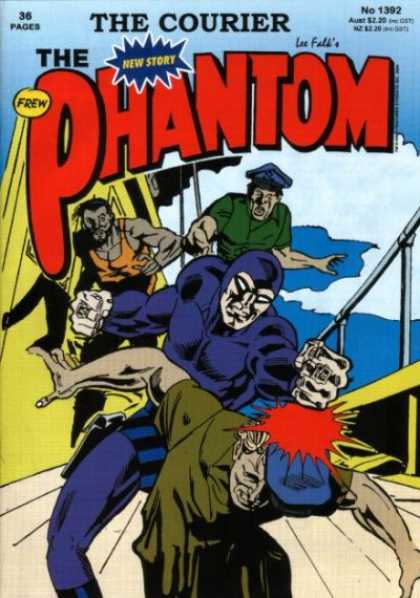 Phantom 1392 - The Courier - Policeman - Costume - Battle - Bridge - Jim Shepherd
