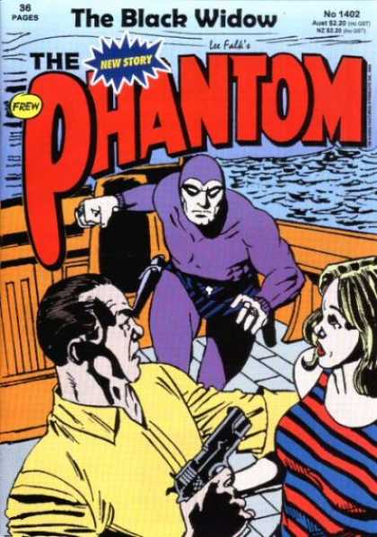 Phantom 1402 - The Black Widow - Gun - Boat - Swimsuit - Water - Jim Shepherd, Paul Ryan