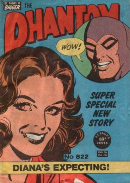 Phantom 822 - Dianas Expecting - No 822 - Super Special New Story - Red Shirt - Brown Hair