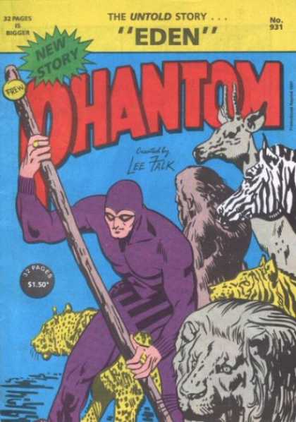 Phantom 931 - The Untold Story - Eden - Zebra - Gorilla - Lion