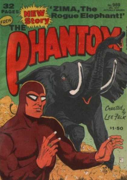 Phantom 989 - No 989 - Frew - Zima The Rogue Elephant - Lee Falk - Elephant