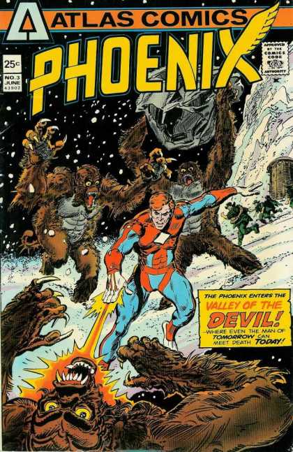 Phoenix 3 - Valley Of The Devil - Apes - Boulder - Snow - Man Of Tomorrow - Frank Thorne