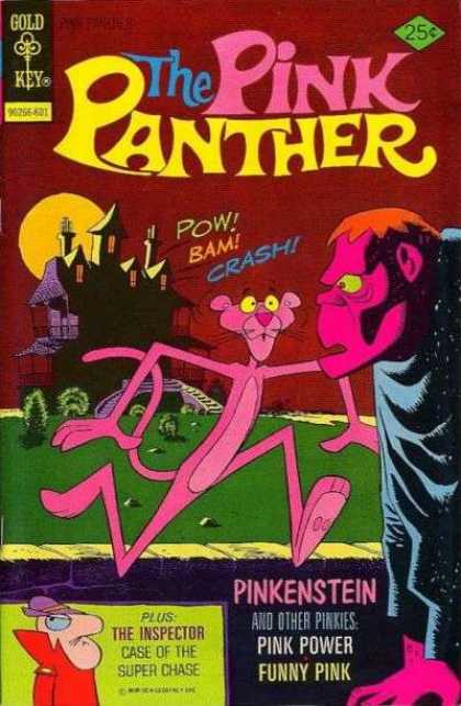 Pink Panther 31 - Pinkenstein - Pink Power - Funny Pink - Inspector - Haunted House