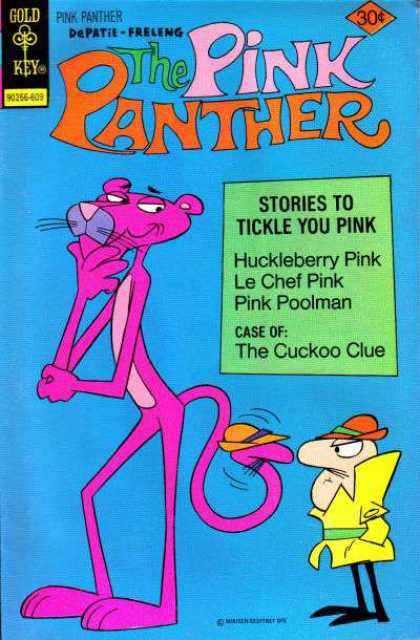 Pink Panther 37 - Stories To Tickle You Pink - Huckleberry Pink - Le Chef Pink - The Cuckoo Clue - Pink Poolman