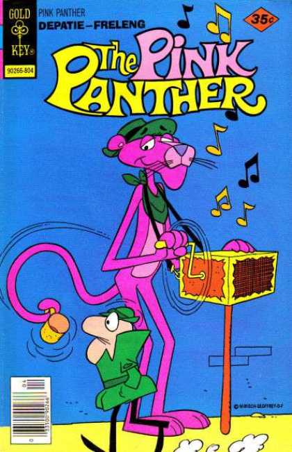 Pink Panther 51 - Gold Key - Music - Playing - Depatie-freleng - Instrument