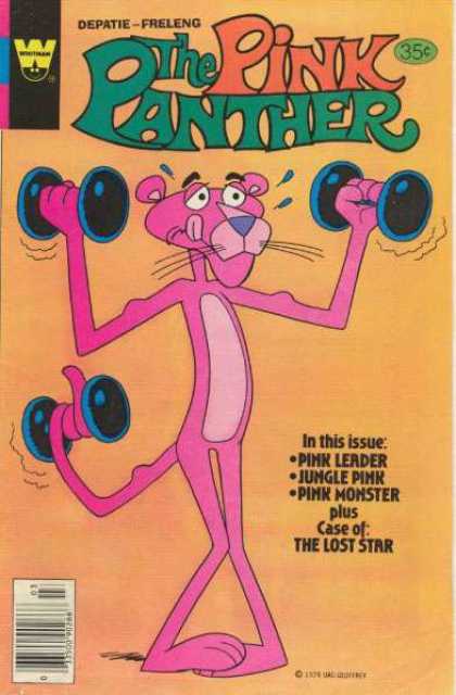 Pink Panther 62 - Pink Leader - Jungle Pink - Pink Monster - Case Of The Lost Star - Weights